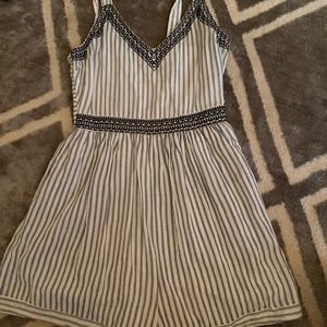 striped romper